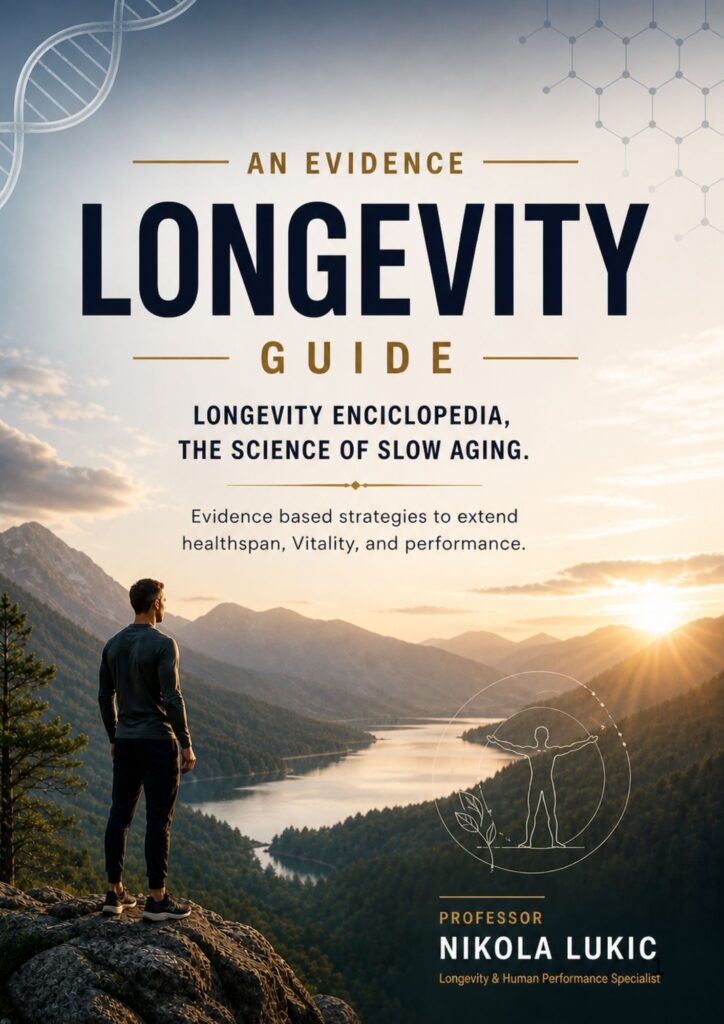 Longevity Encyclopedia – The Science of Slow Aging guide cover